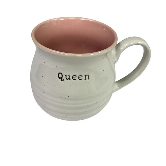 Queen Ceramic Coffee Mug Speckled Multicolor - Picture 1 of 4